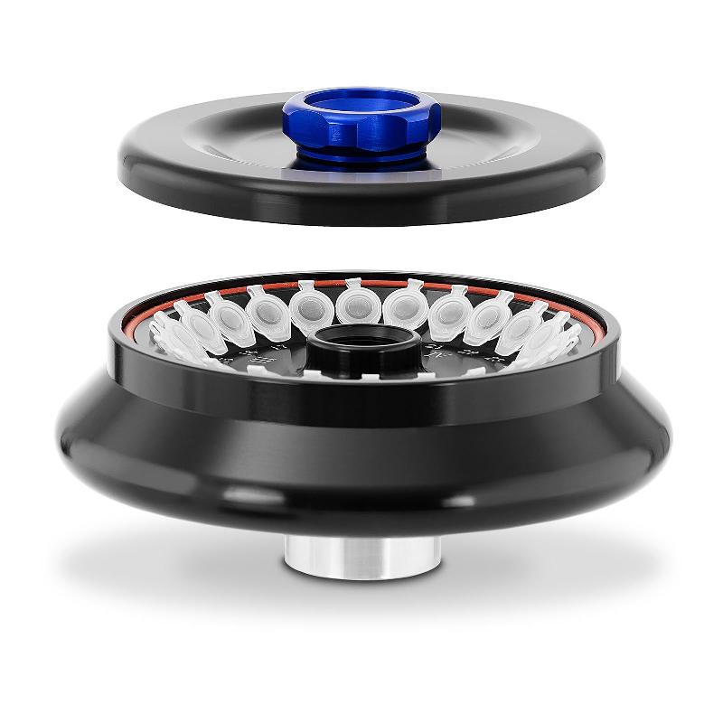 Rotor à angle fixe pour centrifugeuse de table - 24 x 1,5/2 ml - 14_0005831 - Jusqu'à 26 000xg et 15 000 tr/min_0