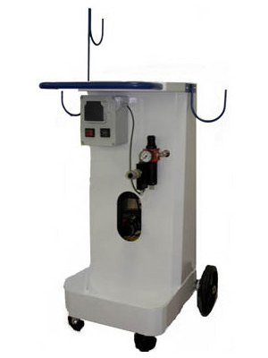 Servante mobile d'aspiration carénée - Table, support ponceuse, bac de rangement, moteur 1200 W - SPEEDY JUNIOR_0