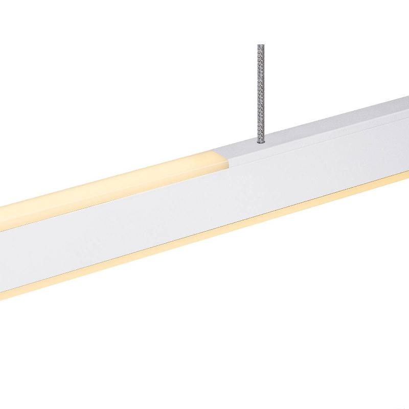 SLV ONE LINEAR SUSPENSION LED, 140 CM, BLANC