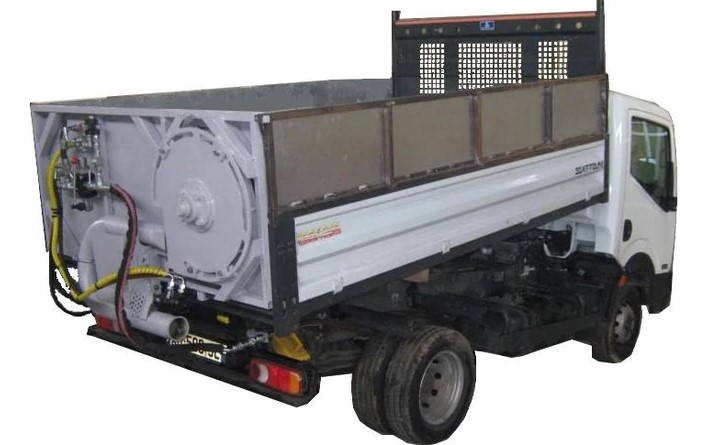 Camion souffleur pour pellets