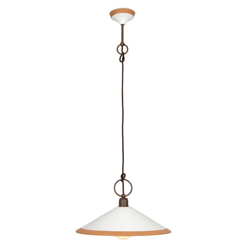 LAM SUSPENSION 4560/S41, BRUNE, BLANCHE, OCRE