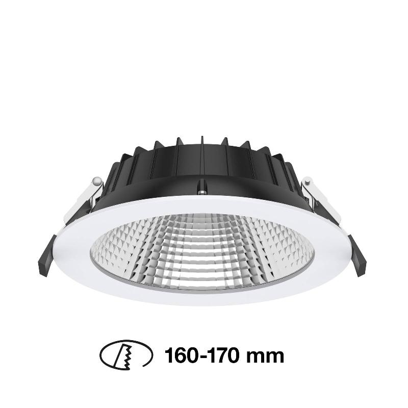 THE LIGHT GROUP SLC SHIFT SPOT ENCASTRÉ LED Ø 19 CM CCT, BLANC