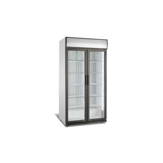 Armoire à boisson - 2 portes pivotantes - 730L - Refroidisseur d'affichage SD 880 H - Température 4 à 10°C_0