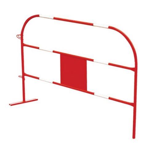 Barrière de chantier Procity - protection TP en acier - L1500 mm, 7,2 kg, conforme NF P 98-470_0