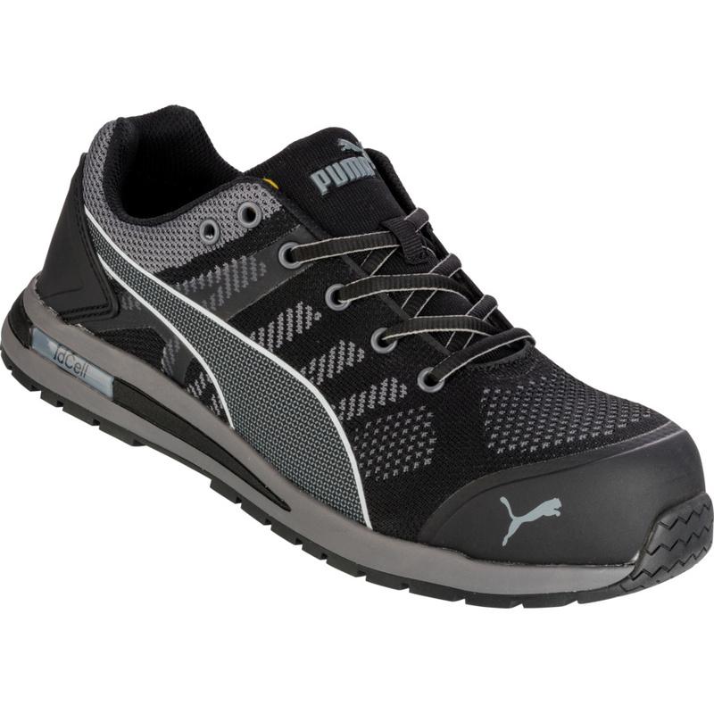 Baskets de sécurité s1p esd hro src elevate knit black puma noires Clearance