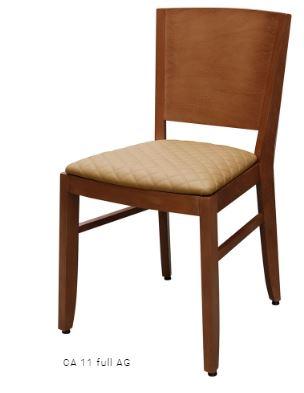 Chaise de restaurant CA 11 Full AG - assise standard - Hauteur 83 cm - Largeur 44 cm_0