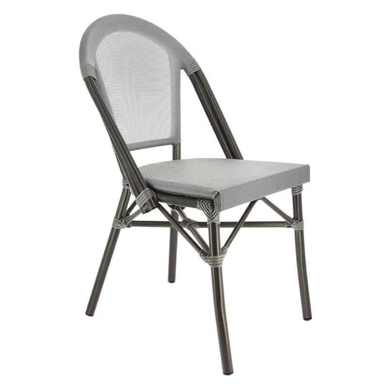 Chaise exterieure restaurant Biarritz - GRIS_0