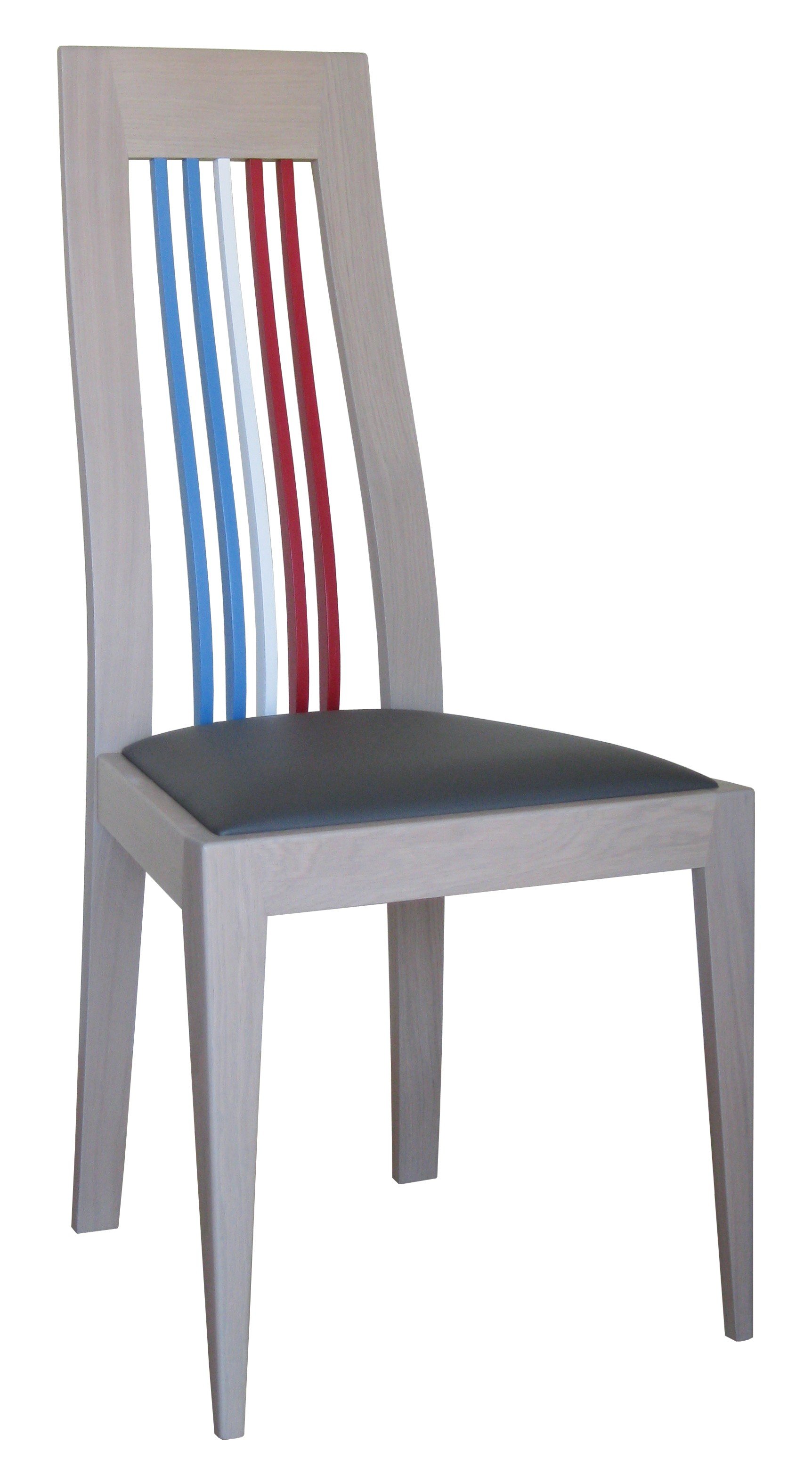 Chaise Lola en bois massif - fabrication française - personnalisable - modèle en chêne_0