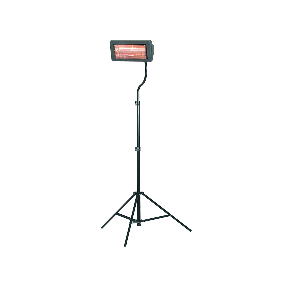Chauffage portable rayonnant électrique 230 V monophasé - MT 22 - Sovelor, avec lampe infrarouge halogène à quartz_0