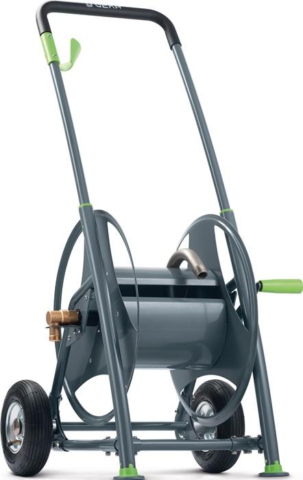Dévidoir mobile pour tuyau P40 - raccord fileté 26,44 mm G 3/4 po - acier robuste GEKA_0