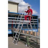 G303404 - Passerelle à marchettes de 80 mm en aluminium inclinée à 70° - Gentner et Fils_0
