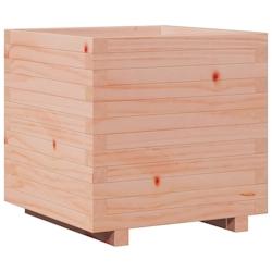 Helloshop26 - Jardinière bac lit surélevé plantes fleurs terrasse jardin 50 x 50 x 49,5 cm bois massif de douglas marron 02_0037649 - 3000213915730_0