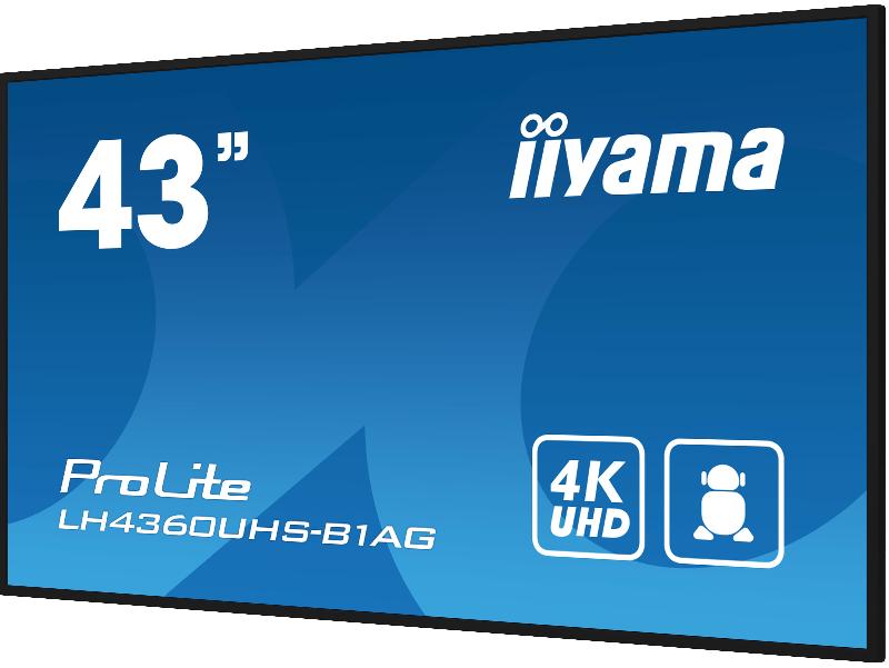 Iiyama prolite ecran 42,5'' 4k uhd 24/7, 3 x hdmi mini jack 2x10w_0