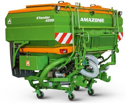 Épandeur XTender - Amazone - Trémie compartimentée 4200L pour engrais et semence_0