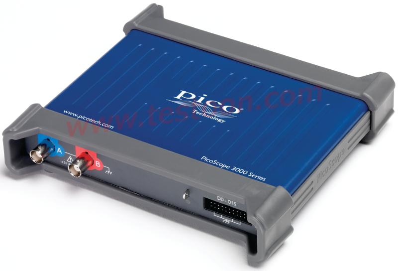 Oscilloscope USB MSO PicoScope 3205DMSO - 2+16 voies, 100MHz, 1GEch/s, 8 bits, 256MPts, générateur arbitraire_0