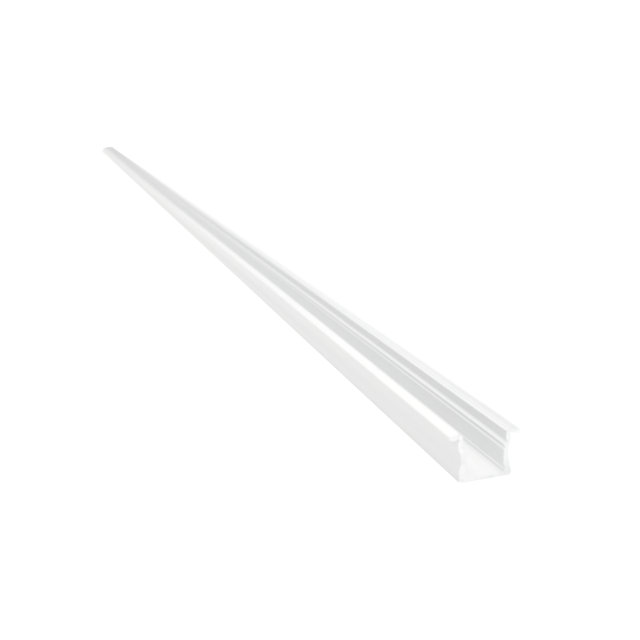 Profilé en aluminium de haute qualité à encastrer pour ruban LED - hauteur 15 mm, longueur 2 m, largeur 23.2 mm_0
