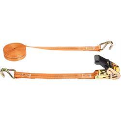 Sangle d'arrimage - cliquet - 1 tonne - 2 doigts rapprochés - largeur 25 mm - longueur 5 m - certification EN 12195/2:2001_0