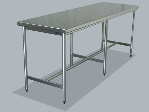 Table inox centrale - firm'inox nf hygiène alimentaire_0