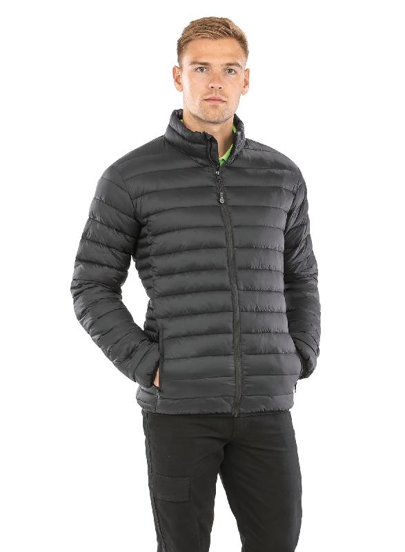 Veste matelassée recyclée sans capuche - Réf: R912X - nylon et polyester recyclés - Gamme CORE_0