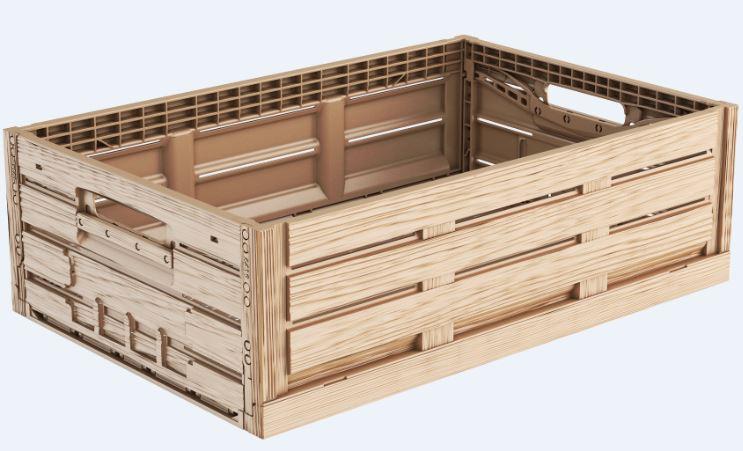 Bac RPC pliable et empilable pour un transport optimisé