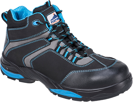 Brodequin Operis Portwest Compositelite S3 HRO Bleu FC60, taille 47 - 100% non-métallique, semelle composite et étanche_0
