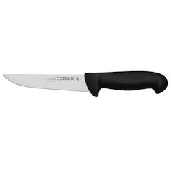 COMAS couteau boucher 160 noir modèle  carbon - noir inox 8425734100796_0