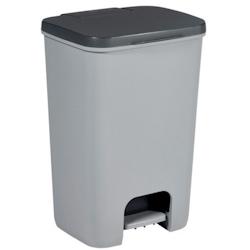 Curver Poubelle à pédale Essentials 40L - gris 225359_0