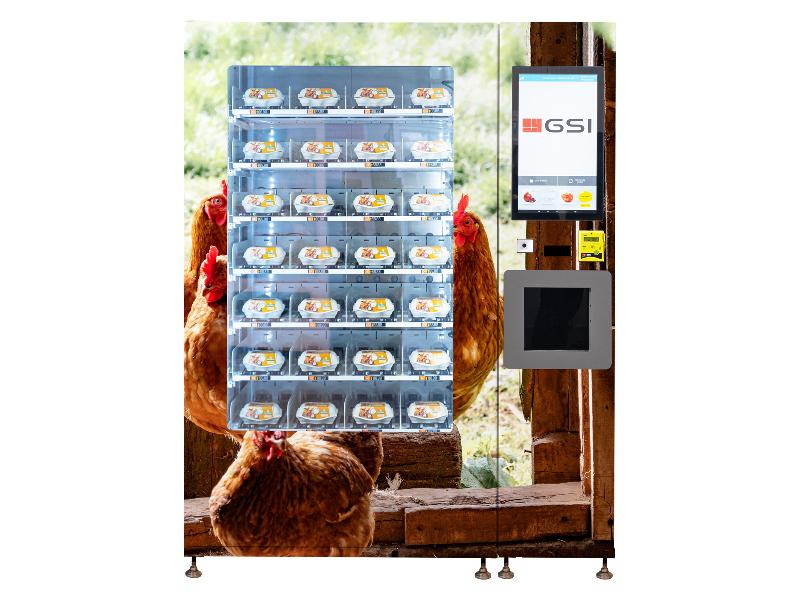 Distributeur automatique de poulet et oeuf robomat24