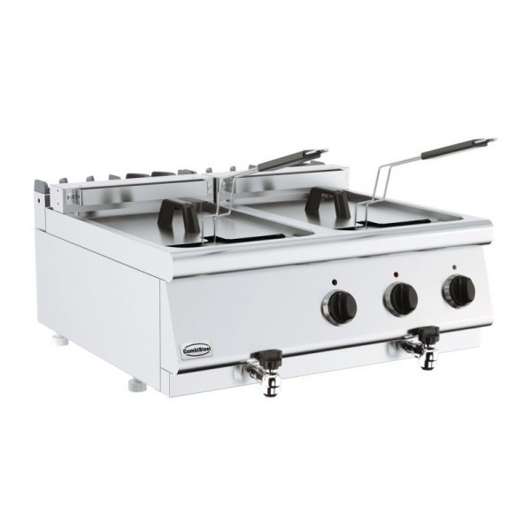 Friteuse 2 bacs 10l combisteel - 7178.0290_0