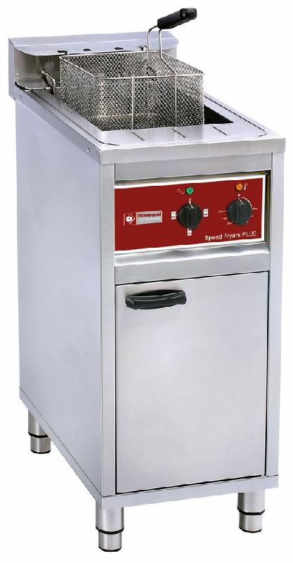 Friteuse électrique 16 litres sur coffre - 400x650xh980 mm - FSM-16E/N_0