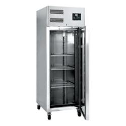 L2G - GN650TN - armoire refrigeree inox, 1 porte, gaz r290a -2/+8°c froid ventile, 3 grilles gn2/1 - GN650TN_0