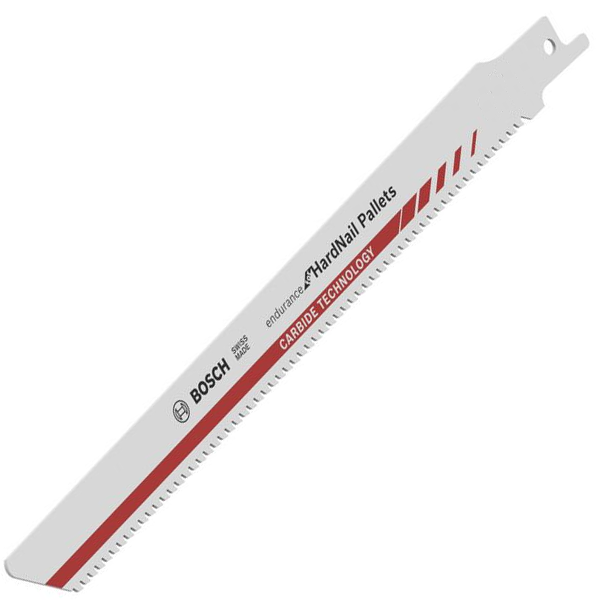 LAME DE SCIE SABRE BOSCH S 1122 CHM ENDURANCE RÉPARATION DE PALETTE 225X19X1 MM LOT DE 10