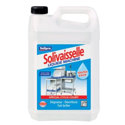 Liquide lave-vaisselle cycle court Solivaisselle de Solipro 5 L_0