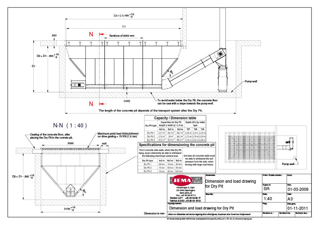 Système de manutention des céréales fosse de réception_0