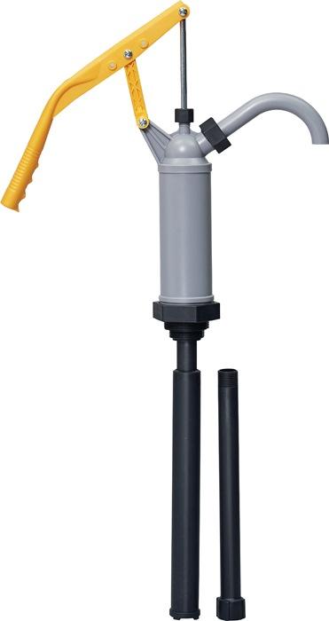 Pompe manuelle REILANG pour fûts en PP - huile de chauffage, diesel, pétrole, huile hydraulique - 400-900 mm - 16 l/min_0