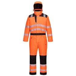 Portwest - Combinaison de travail chaude pour l'hiver HV PW3 Orange / Noir Taille M - M orange 5036108352203_0