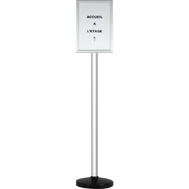 Poteau alu avec support A3 - PTSPPA3ALU-NV01_0