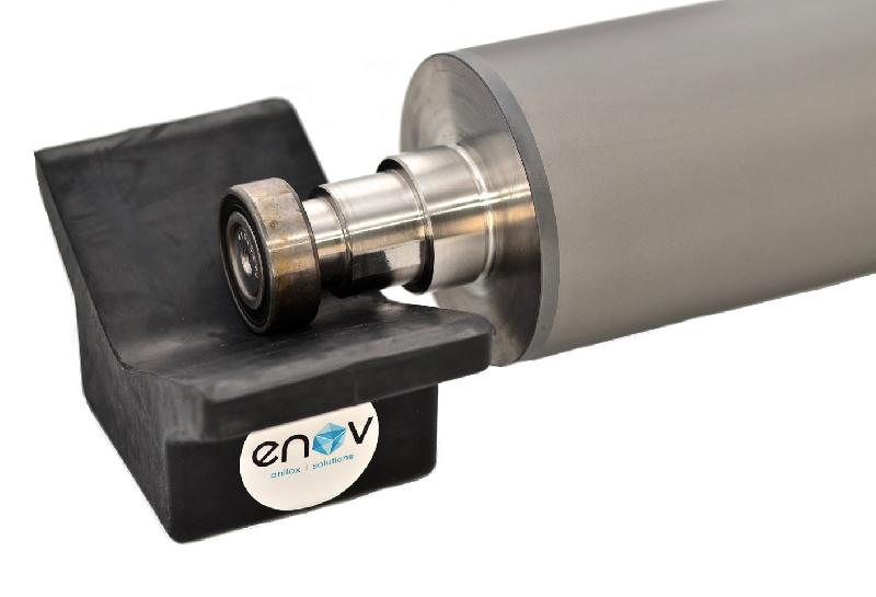 Supports en V pour inspection et nettoyage des rouleaux anilox - dimensions 170mm x 100mm x 85mm_0