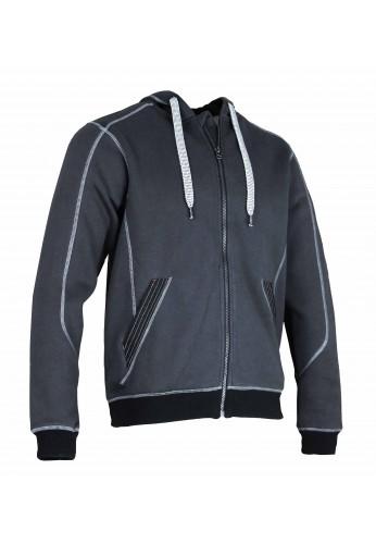 Sweat de travail Charpente - Référence 8048 - Capuche doublée et coudes renforcés_0