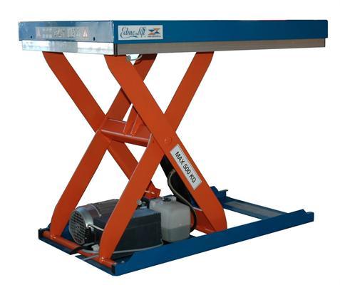 Table élévatrice série C - CR 500 - capacité 500 kg, course de levage 600 mm, hauteur minimum 160 mm_0
