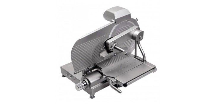 Trancheur vertical tout inox SCXV-J 350 CE - Chariot jambon - Dimensions 765x650x590 mm - Puissance 370W_0
