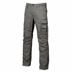 U-Power - Pantalon de travail gris clair SMILE Gris Clair Taille 44 - 44 gris 8033546187210_0