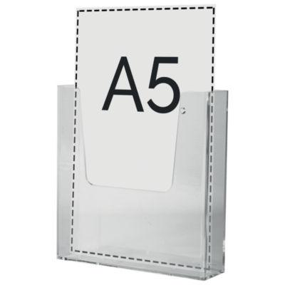 2 présentoirs muraux simple case format A5_0