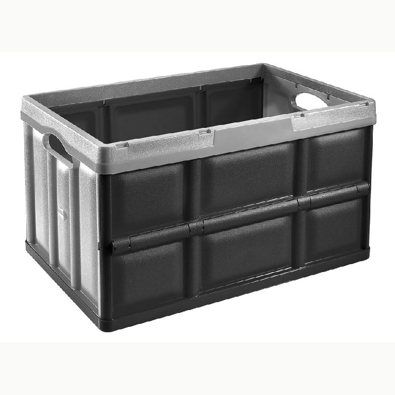 Casier TONTARELLI en plastique noir - l.36 x P.53 x H.29.5 cm - superposable et encastrable_0