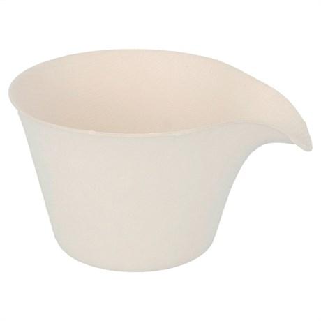 COFFEE CUP BIONIC 150 ML D.8.9CM 10.7X6CM CELLULOSE BLANC VENDU PAR 200)