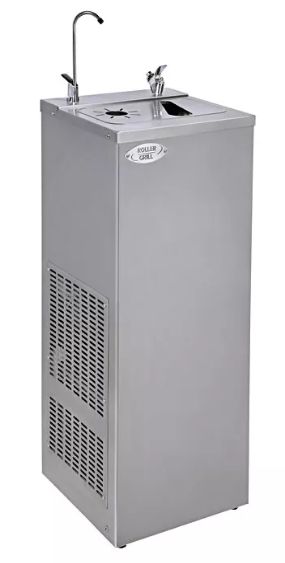 Fontaine réfrigérée à détente directe - Roller Grill - 35 l/h - Modèle sur pied AQUA 35 avec robinet col-de-cygne_0