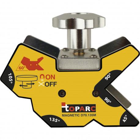 Gys-047099 - Positionneur magnétique puissant pour soudage de pièces - Force 70 kg - 5 angles de positionnement_0