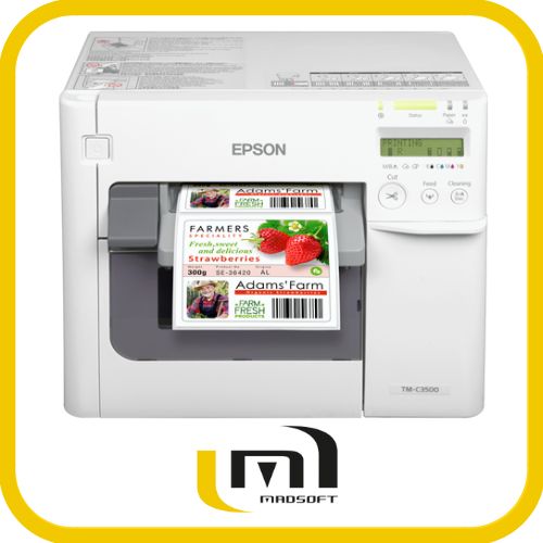 Imprimante d'étiquettes couleur Epson TM-C3500 - impression rapide et durable avec technologies avancées_0