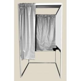 Isoloir kit ultra léger en aluminium - Montage rapide - Conforme au code électoral_0
