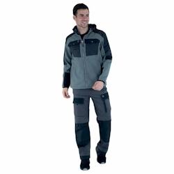 Lafont - Pantalon de travail RULER Gris Foncé / Noir Taille 2XL - XXL gris 3609702957123_0